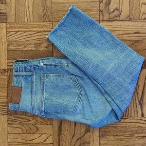 Madewell Perfect Vintage Cropped Straight Jeans Petite
